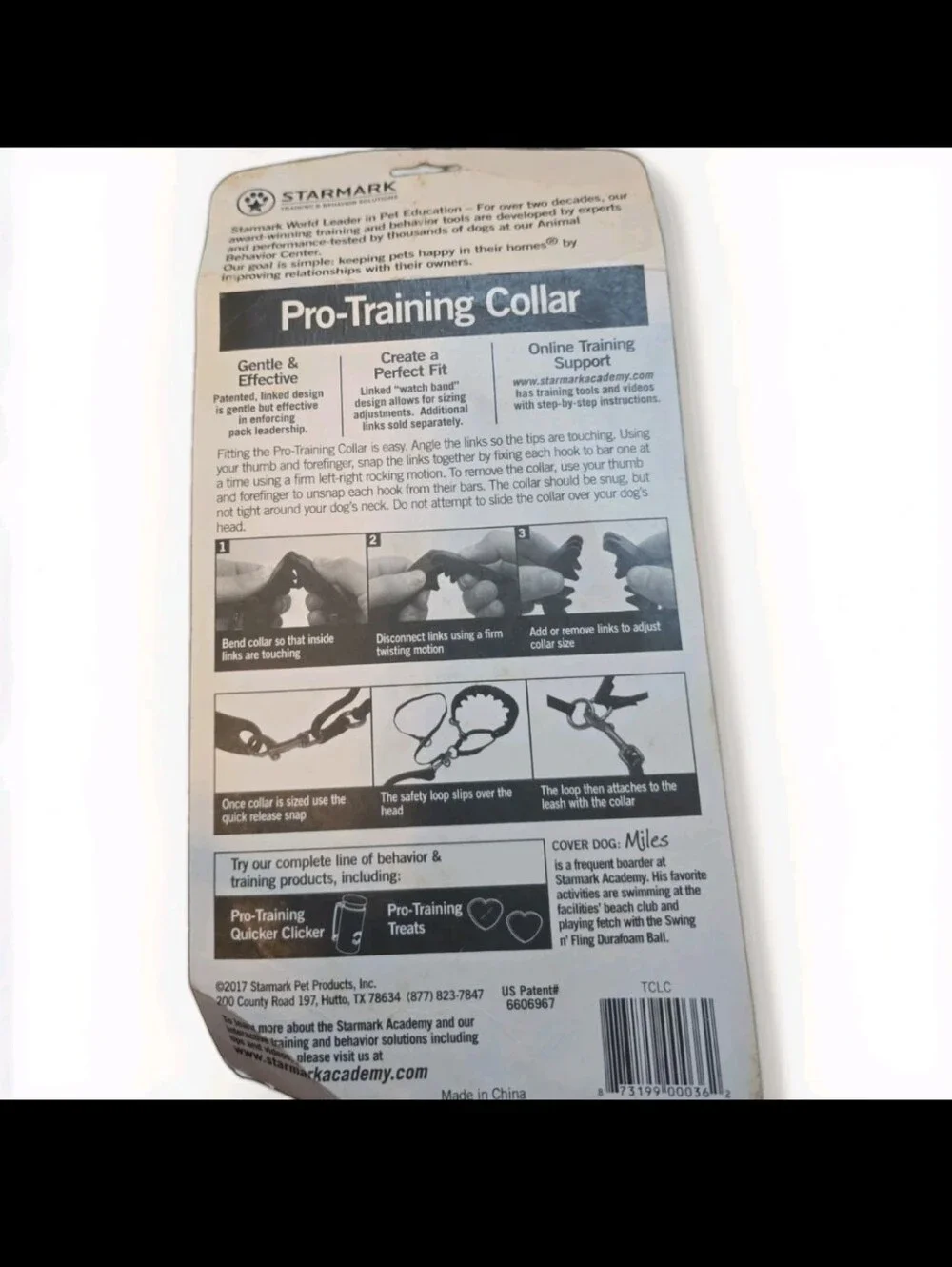 Bundle! Starmark Pro Training Dog Collar & Pro Training Collar Add-a-link Large